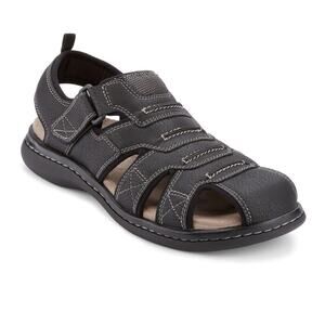 Dockers Men's Black Searose Closed-Toe Fisherman Casual Sandals 9M